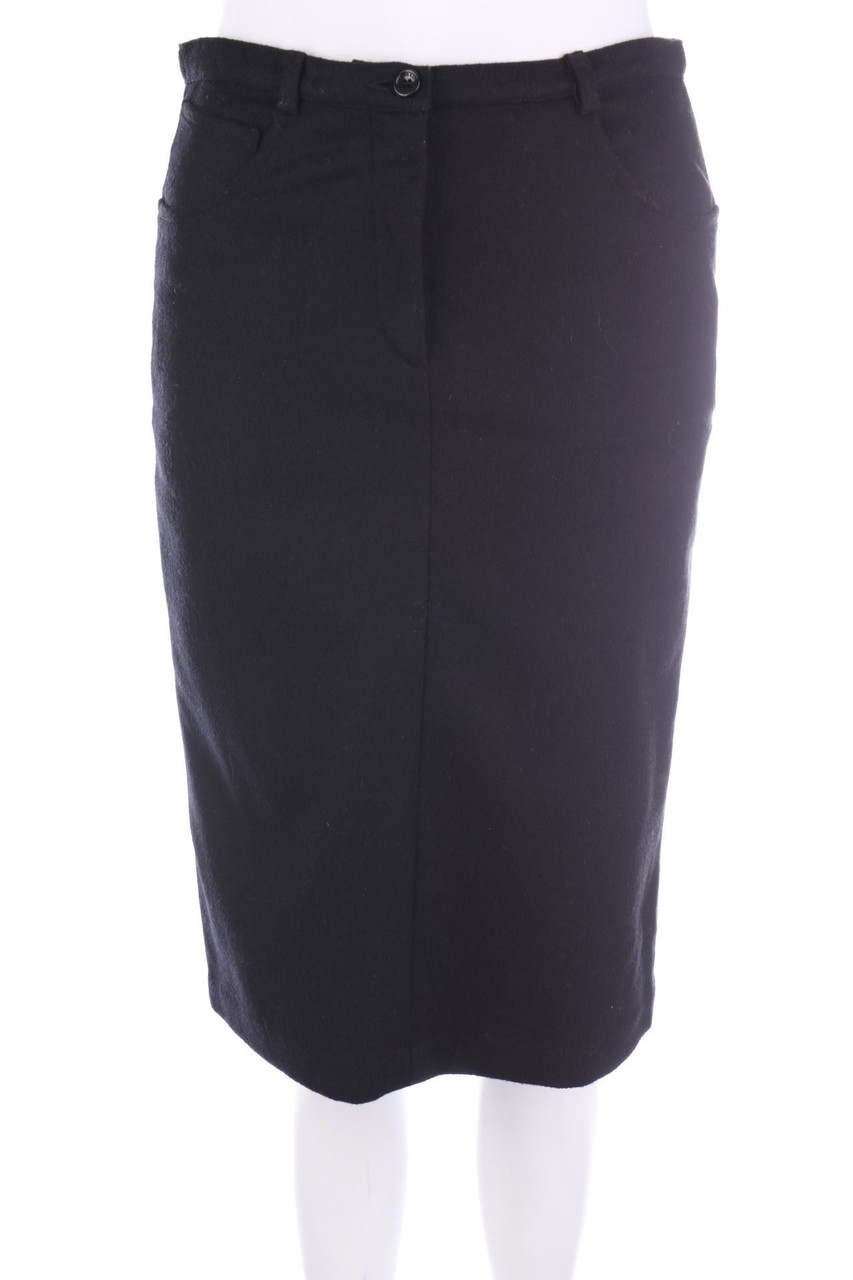 D&G DOLCE & GABBANA - Skirt, Wool-Blend with Cashmere - D 36