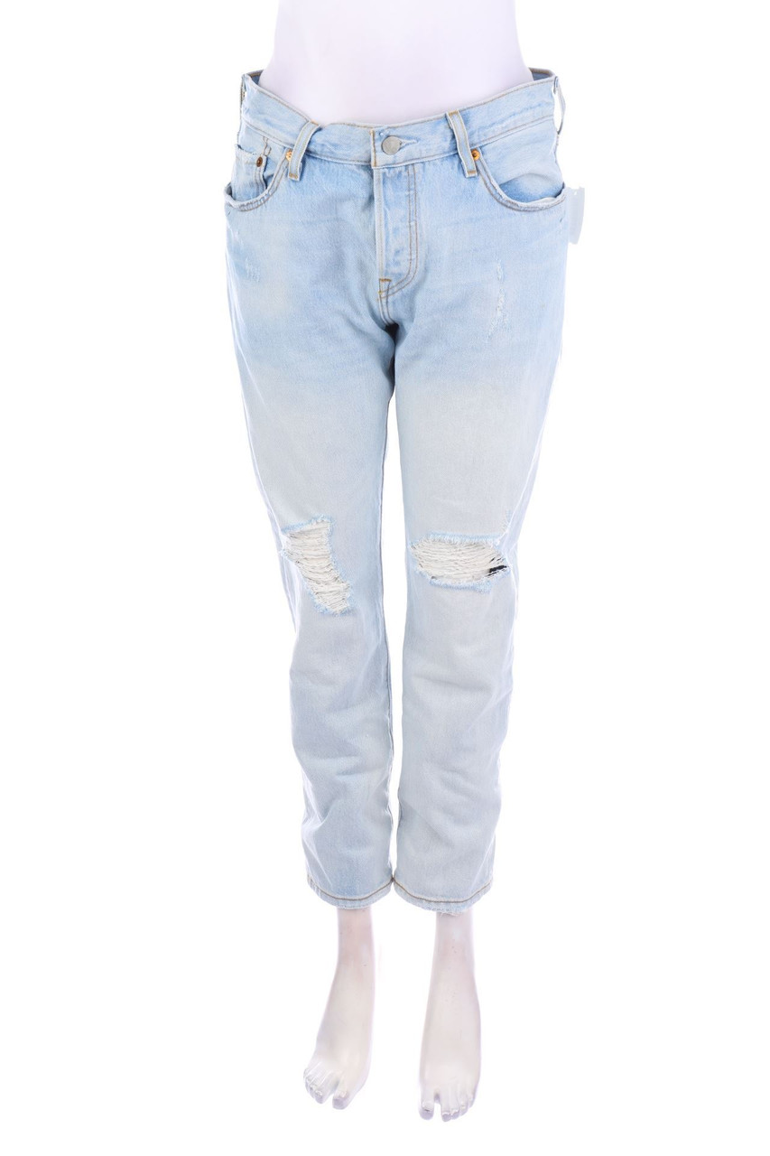 LEVI´S - Distressed Straight Cut Jeans - W28