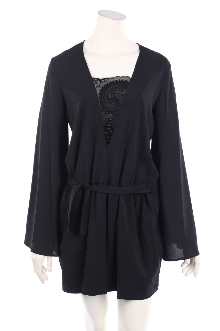 ATOS LOMBARDINI - Kleid mit Spitzen-Einsatz - D 36-38