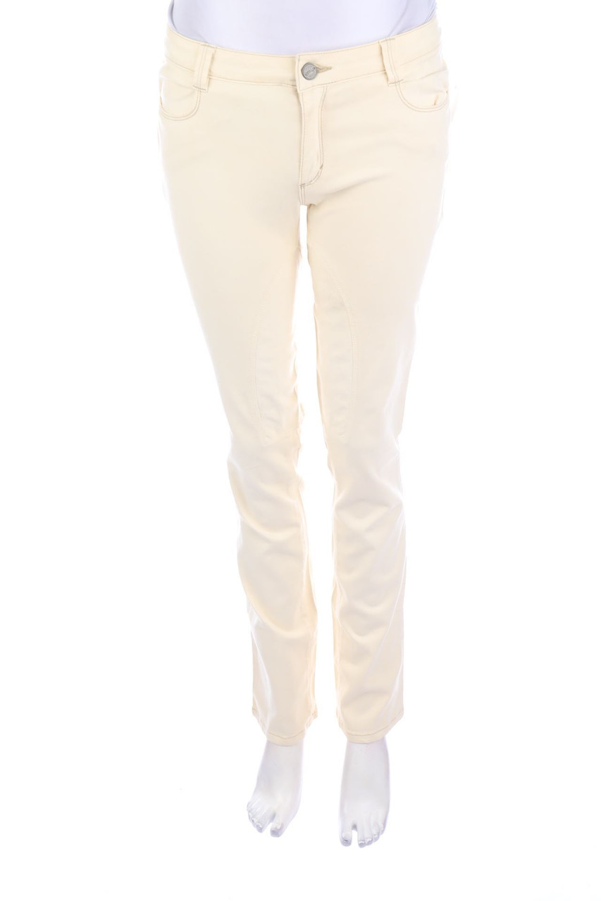 SIVIGLIA - Skinny-Jeans mit Kunstleder-Details - W30