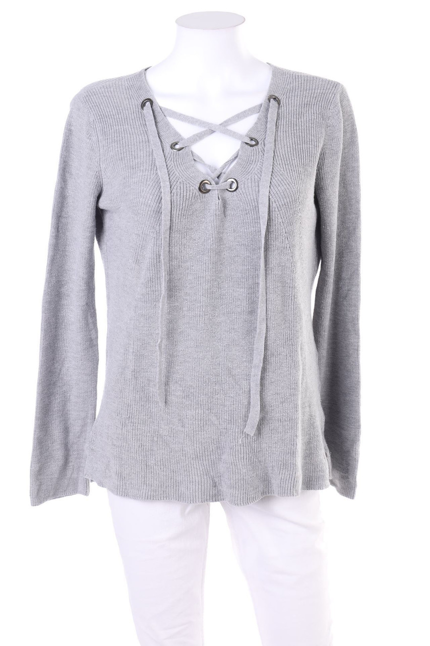 Stradivarius - Pullover mit Schnürung - S