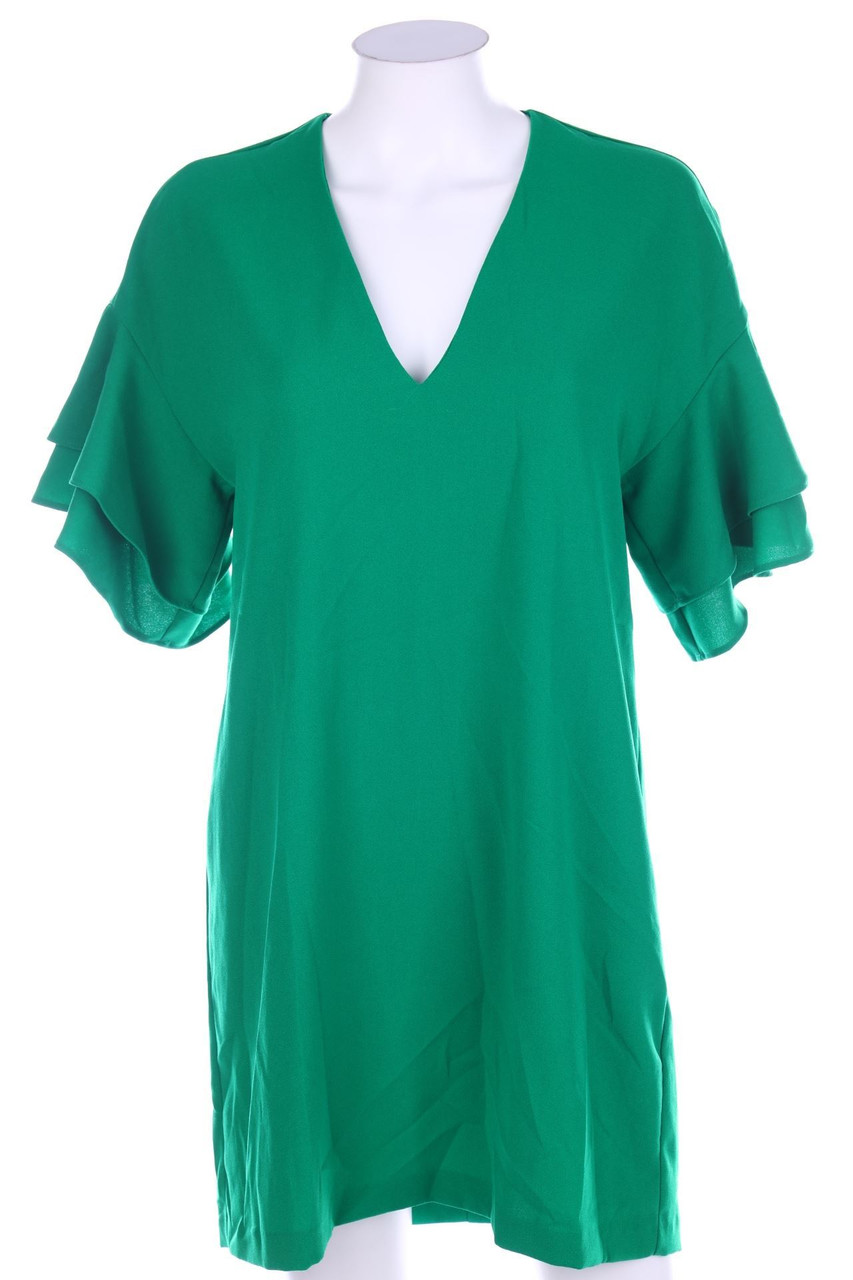 ZARA WOMAN - Kleid mit Volants - S