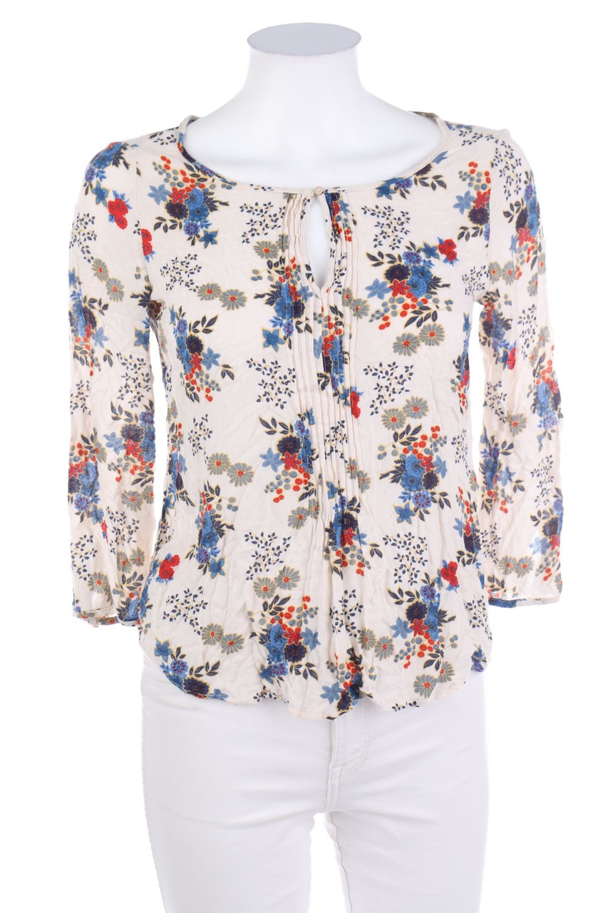 ESPRIT - Bluse mit Blumen-Print - D 32