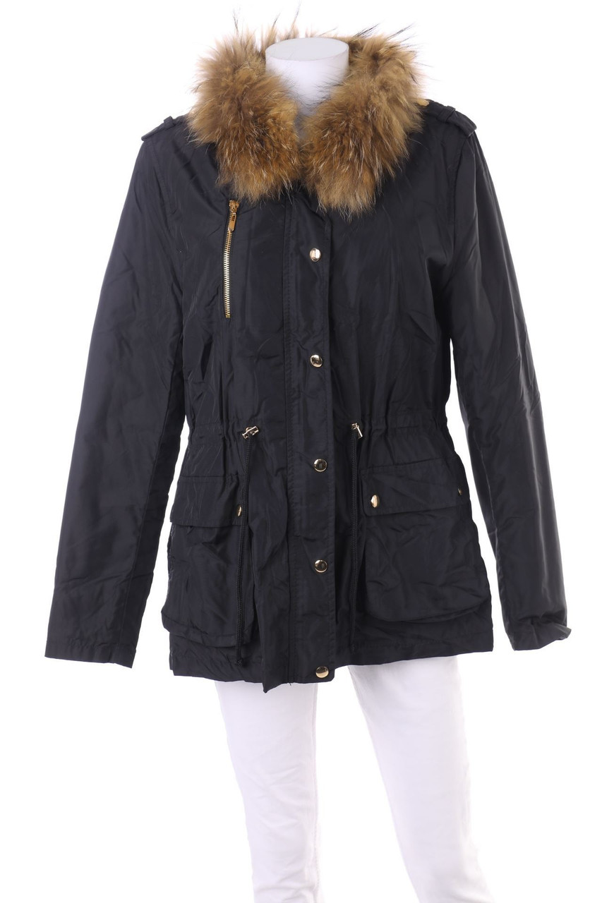 ATTENTIF - Parka with Real Fur Trim - D 42