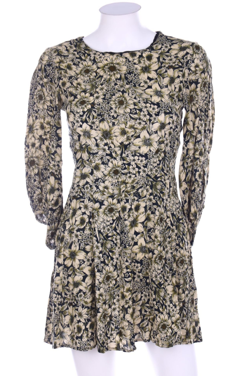 ZARA - Mini Dress with floral print - XS