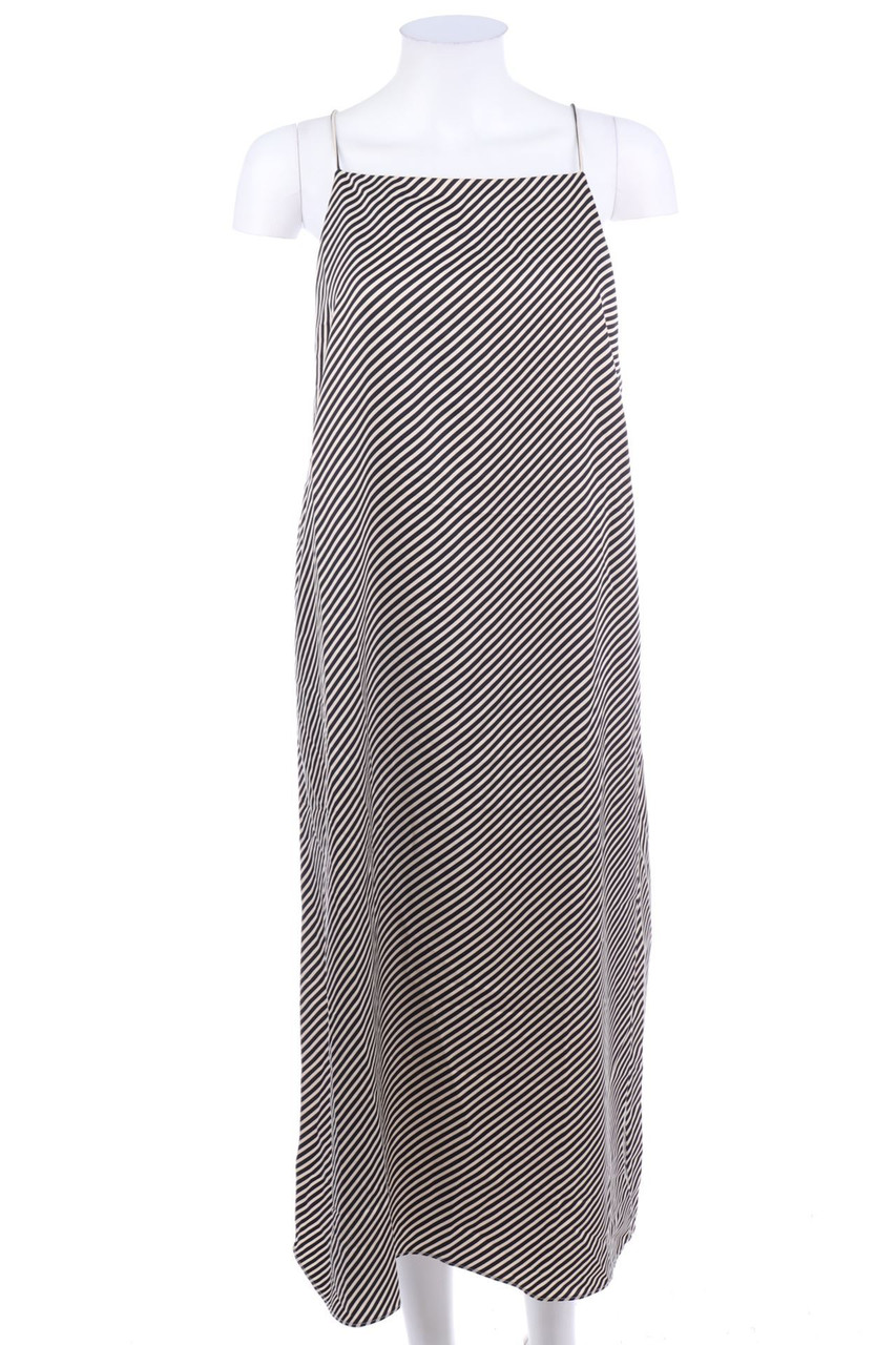 H&M - Satin-Midikleid - L