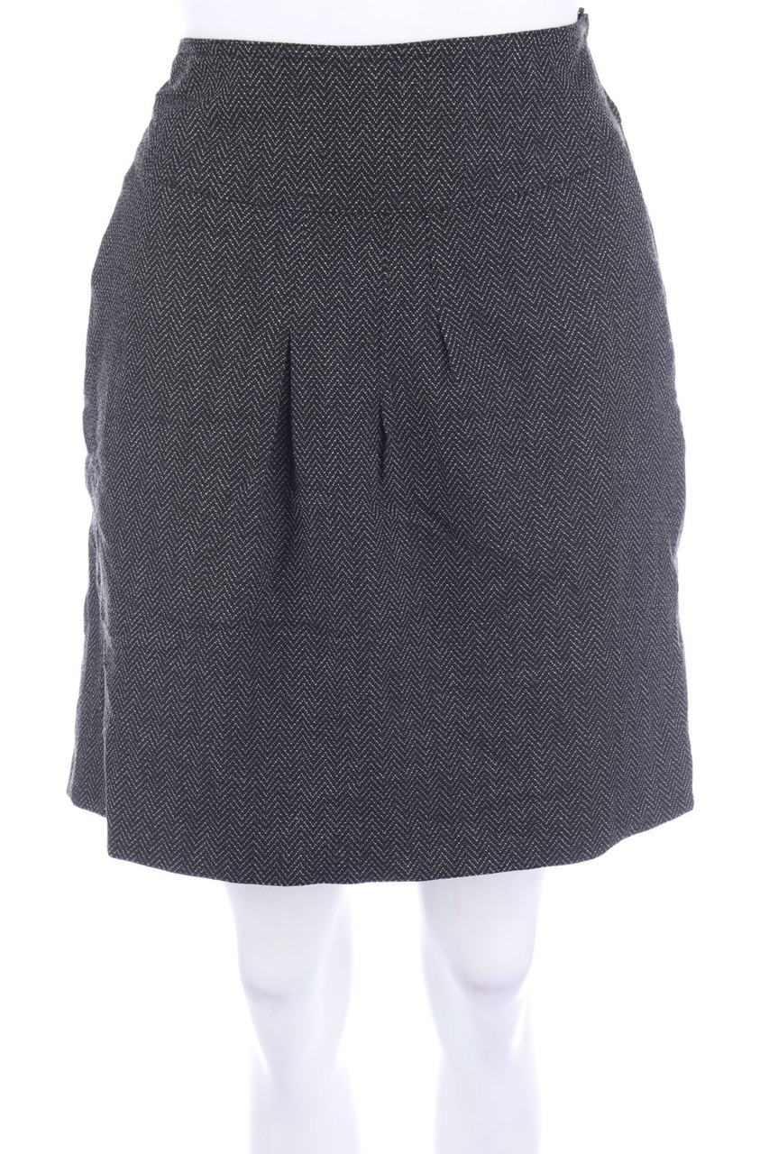 Jacqueline Riu - Business-Skirt with Zig Zag Pattern - D 42