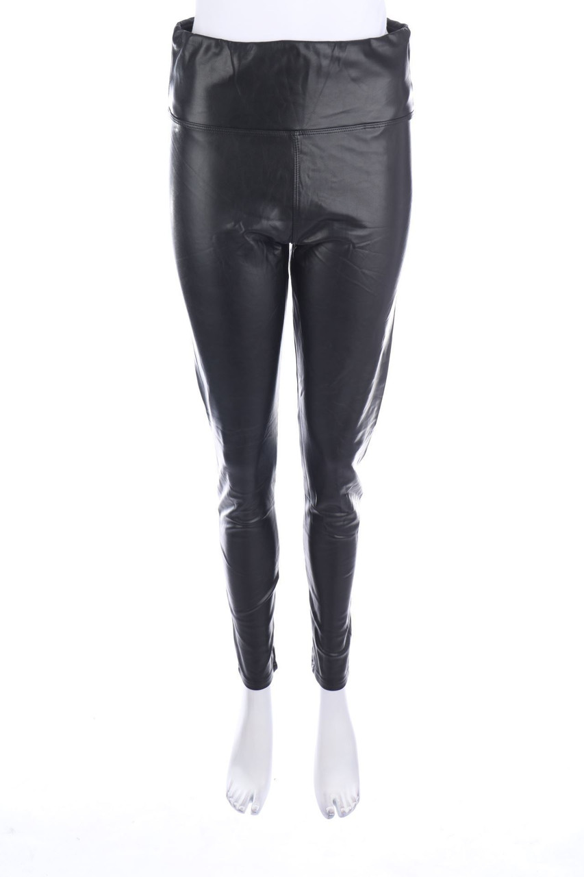 SASSYCLASSY - Faux Leather Leggings - D 40