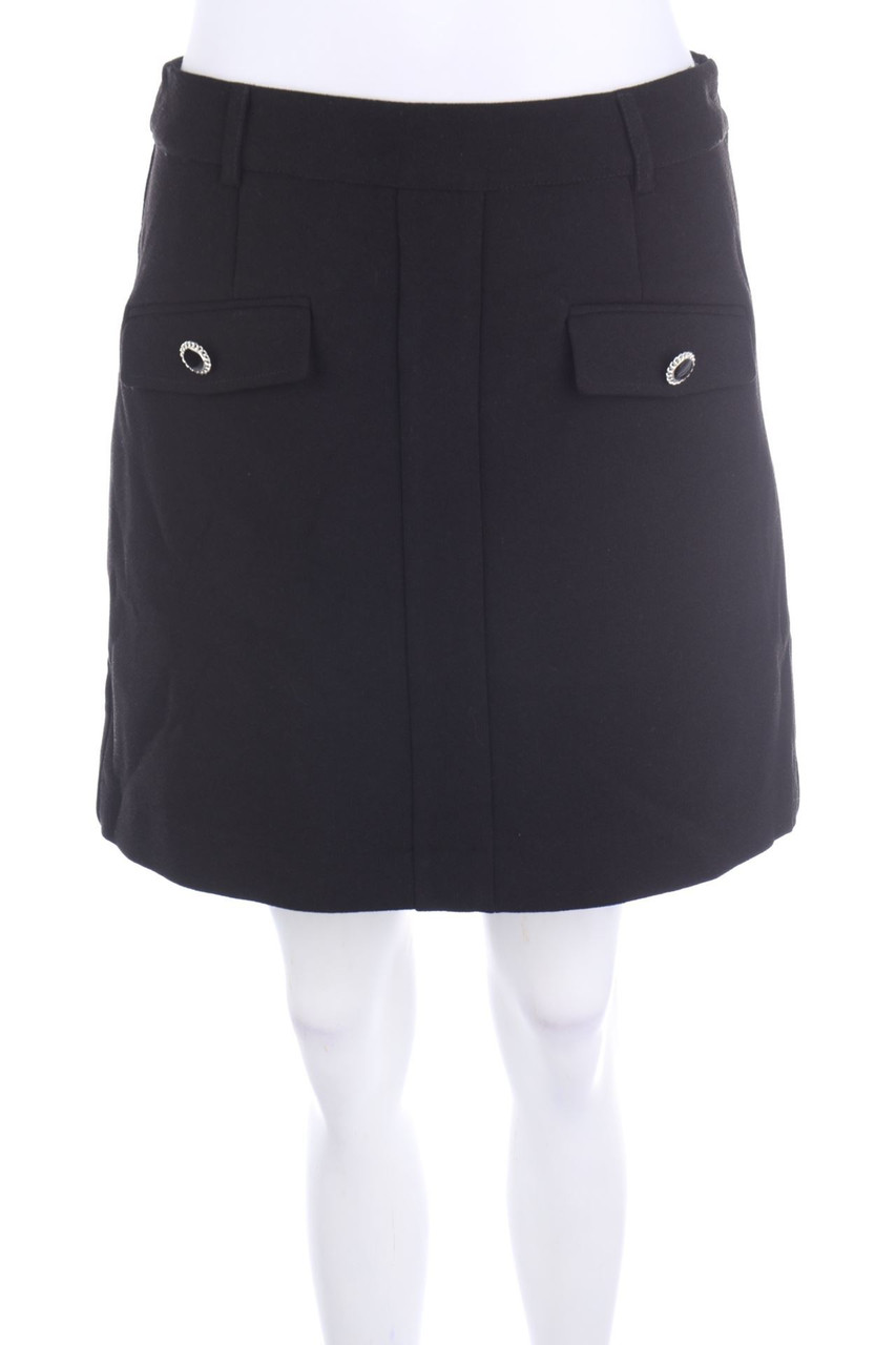 MORGAN - Skirt with Decorative Buttons - D 38