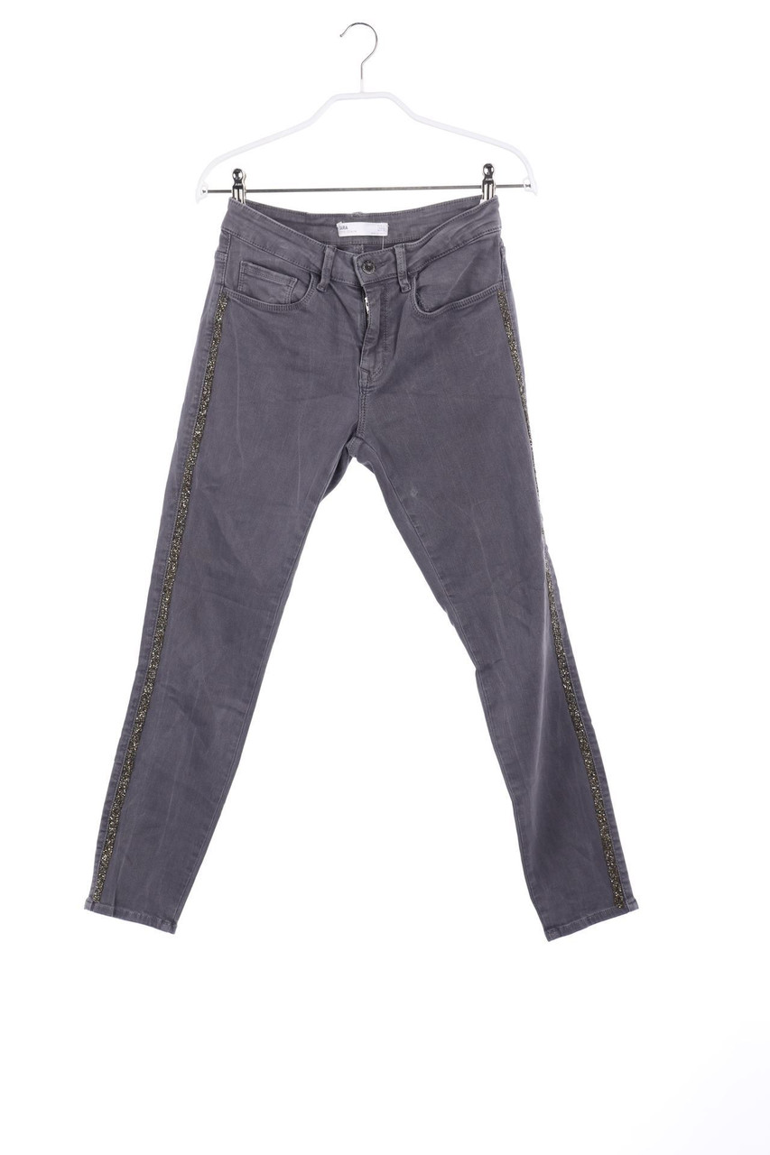ZARA - skinny jeans with Glitter - D 38