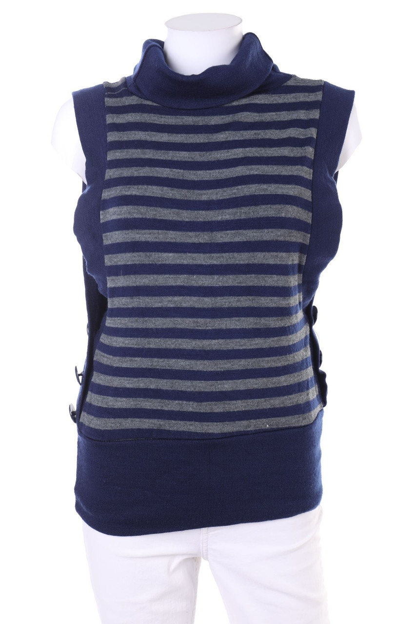 Ohne Label - Pullunder mit Rollkragen - D 36