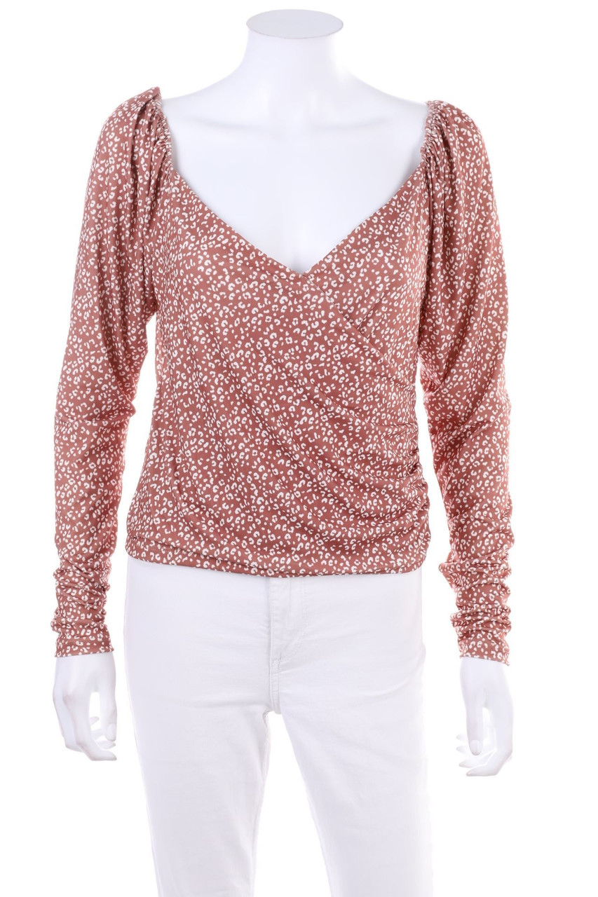 MOHITO - Longsleeve-Shirt mit Animal-Print - M