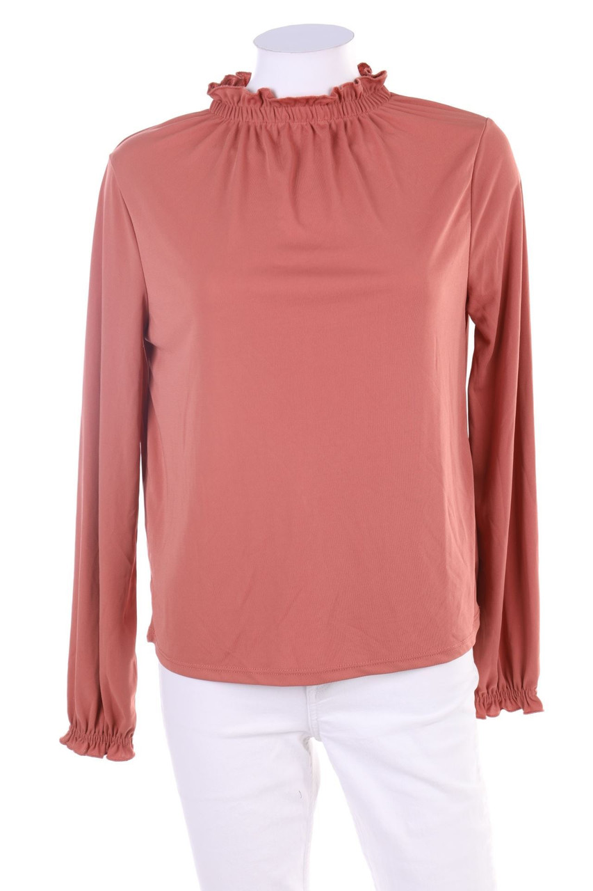 ZARA - Longsleeve-Shirt mit Smok-Details - S