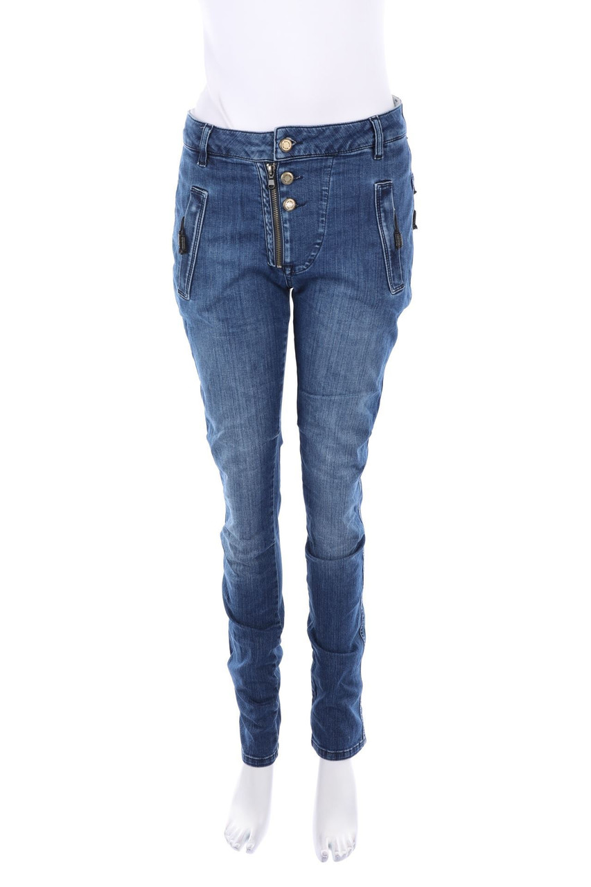 MOS MOSH - Used Look Skinny-Jeans - W29