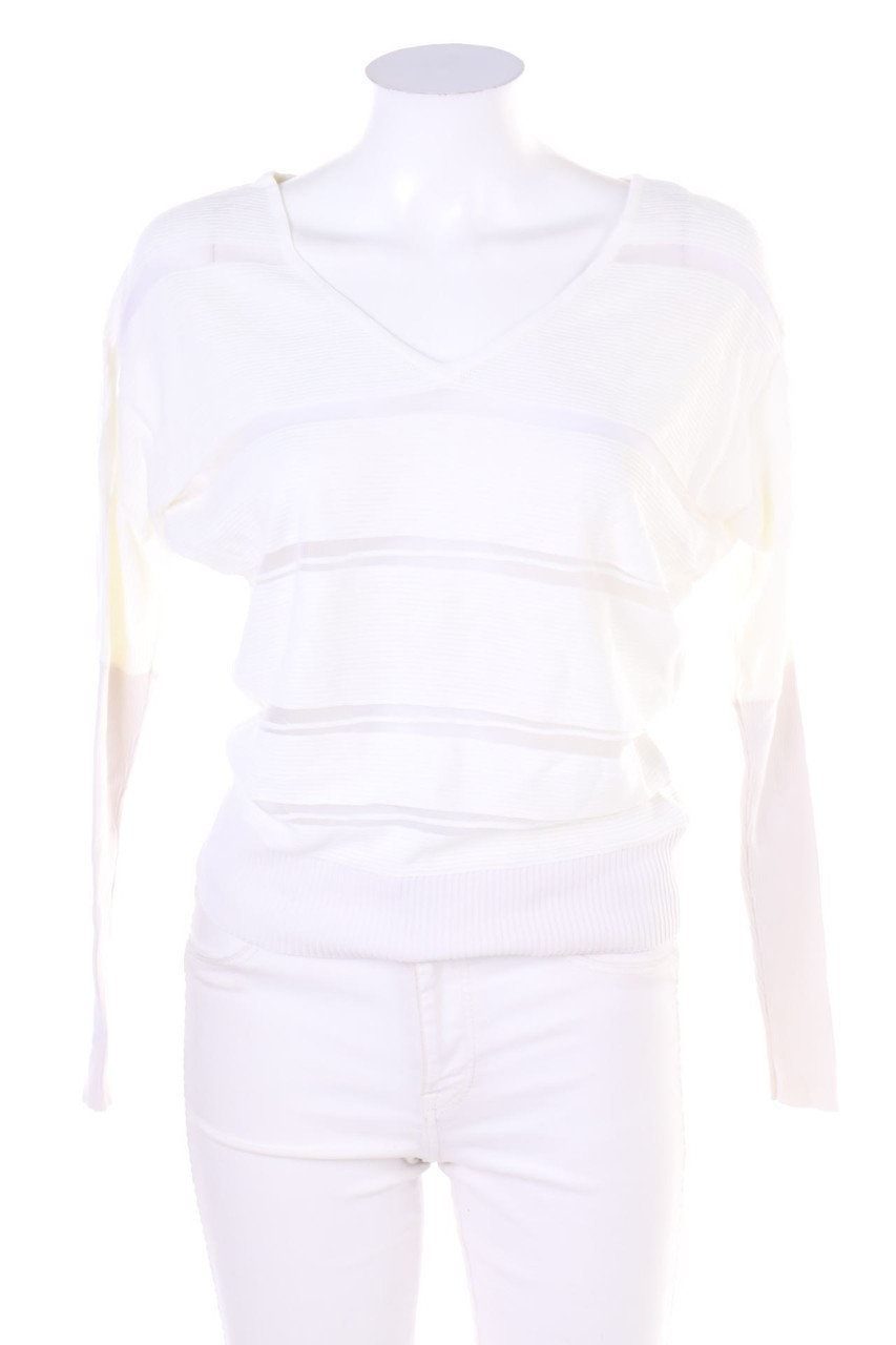 MORGAN - Pullover with Mesh Insert - XS