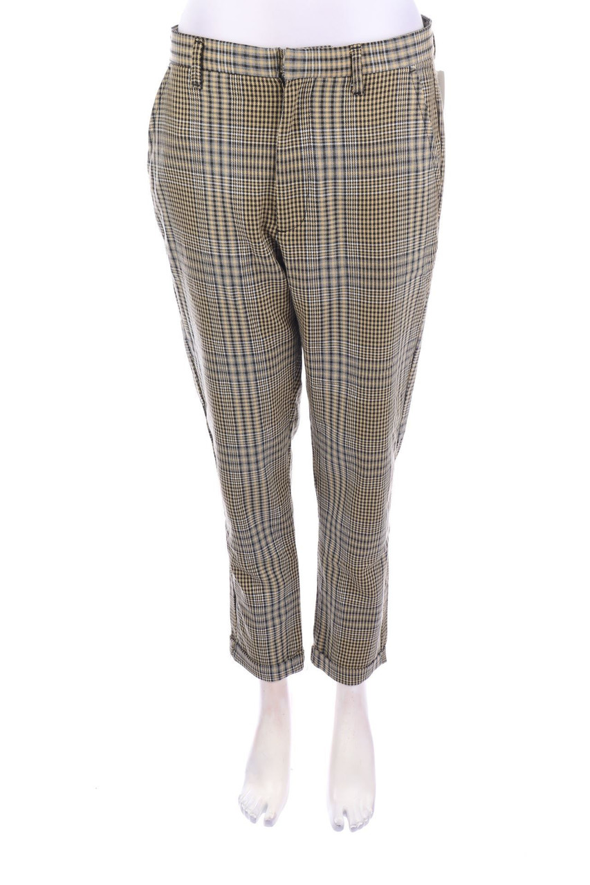 PULL&BEAR - Hose mit Karo-Muster - W30