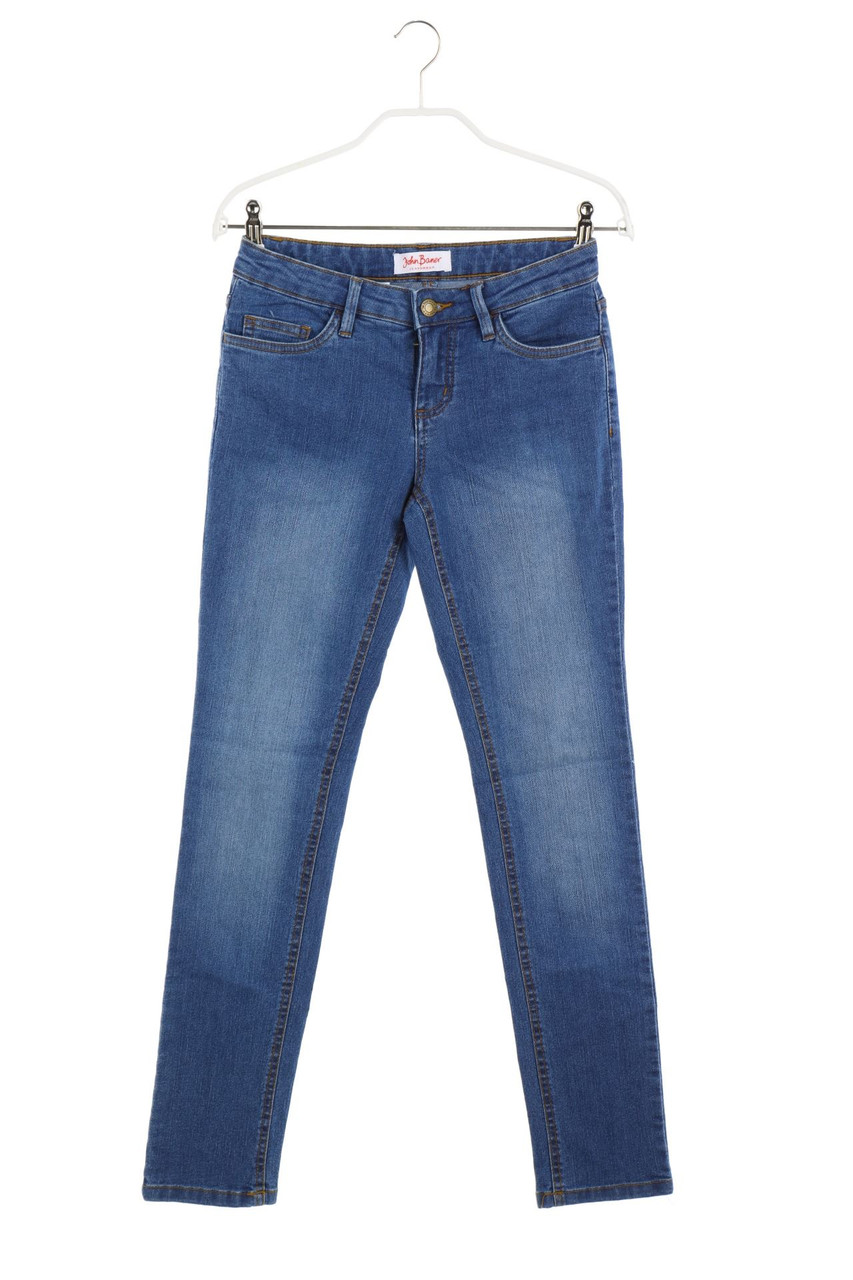John Baner - Used Look Skinny-Jeans - D 34