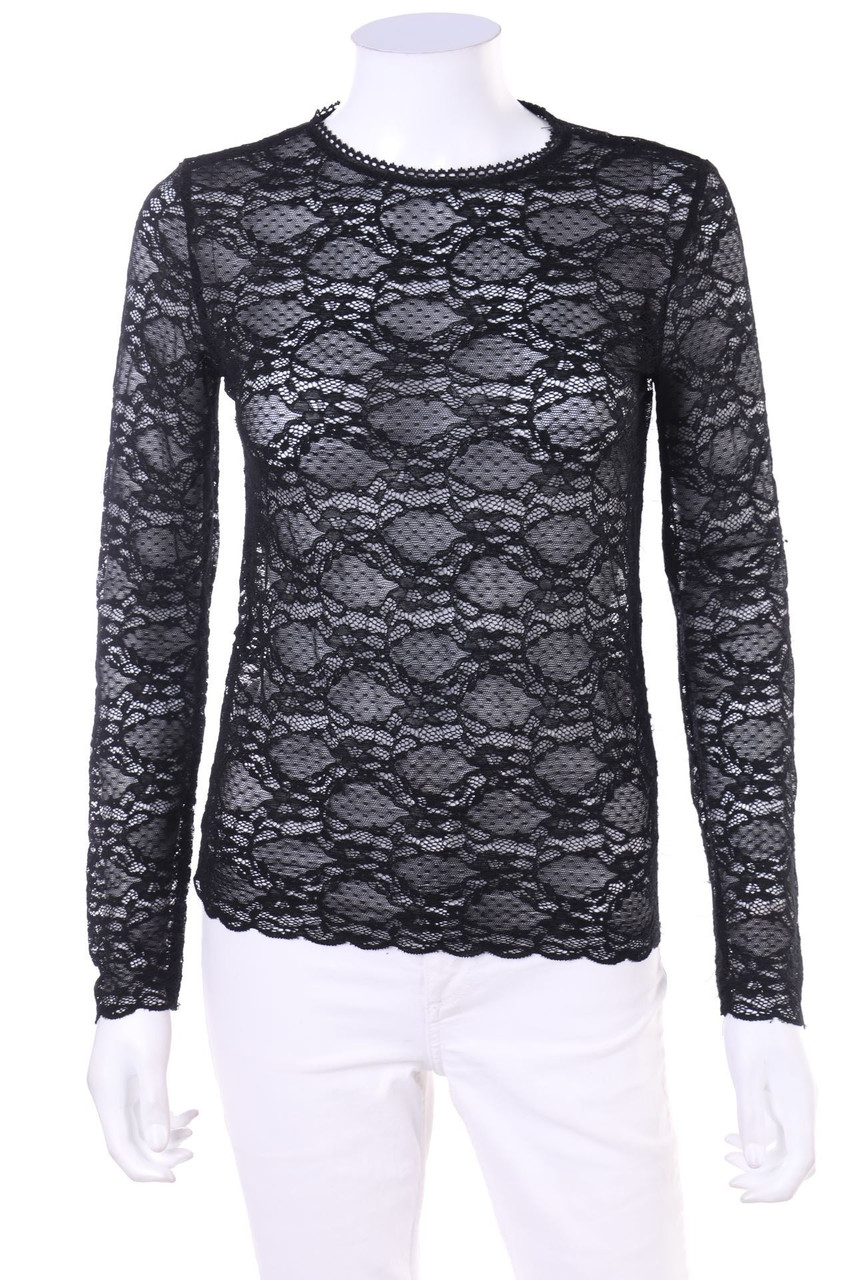 IMPERIAL - Longsleeve-Shirt aus Spitze - D 36