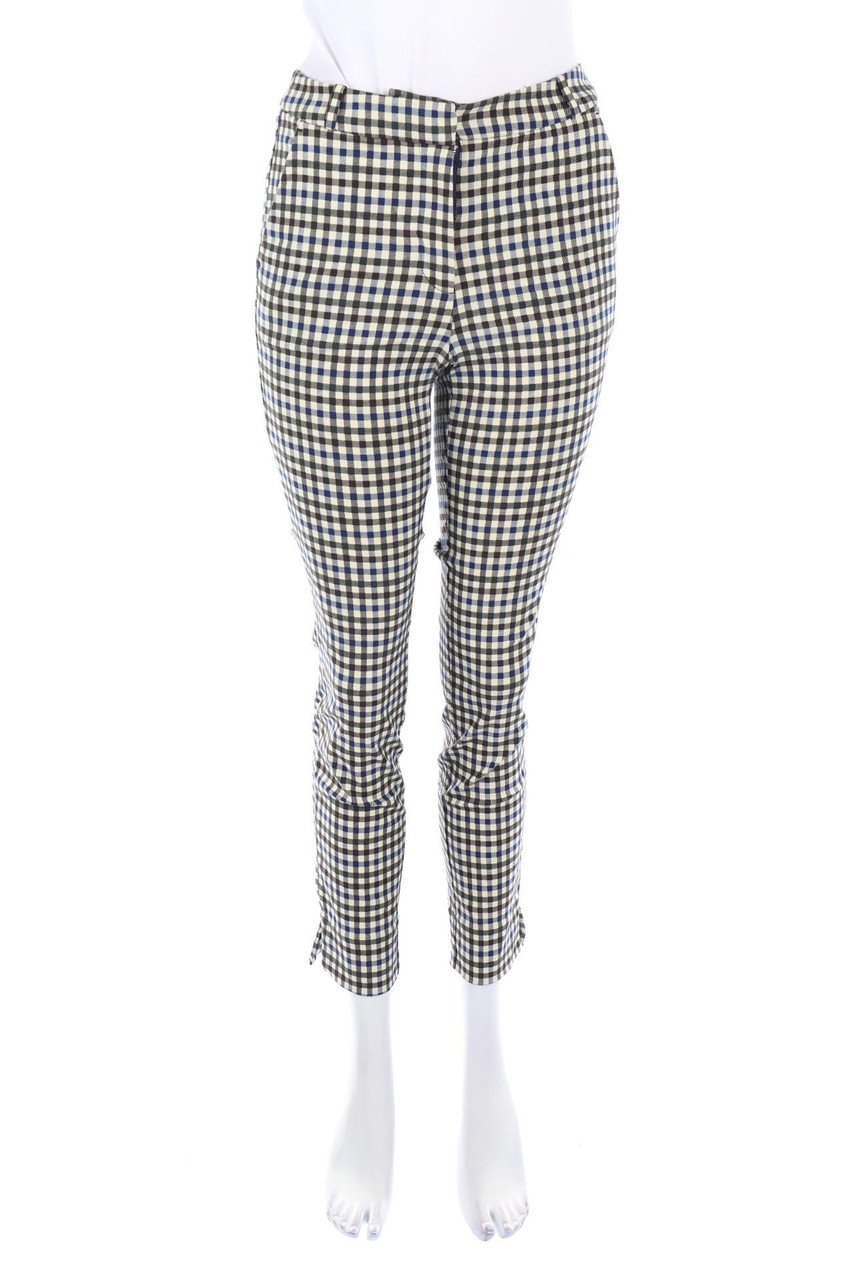 MANGO - Hose mit Karo-Muster - D 34