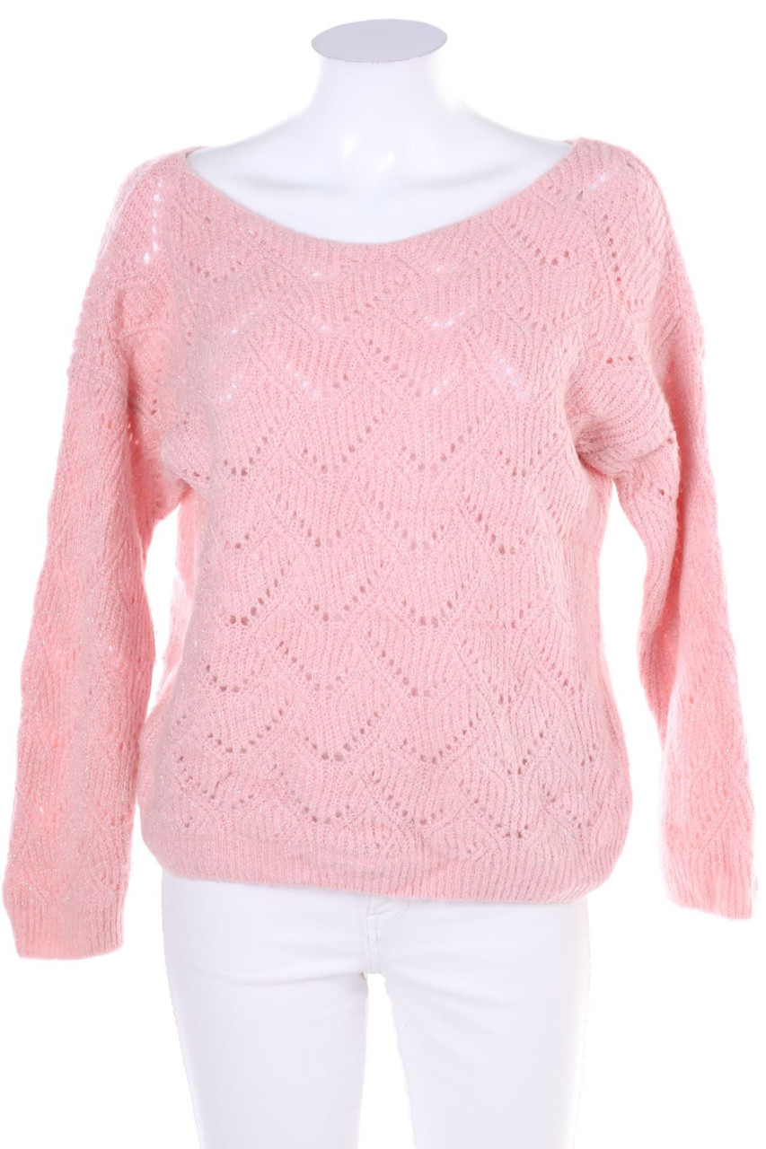 MORGAN - crewneck pullover with Glitter - XS