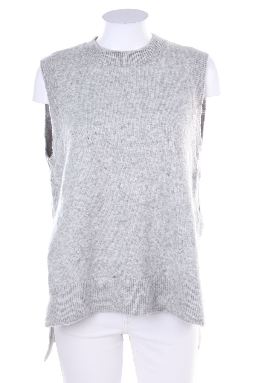 H&M - Strick-Top mit Schlitz - XS