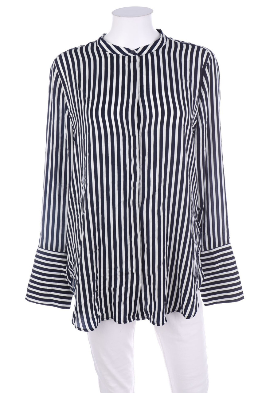 H&M - Streifen-Hemd-Bluse - D 42