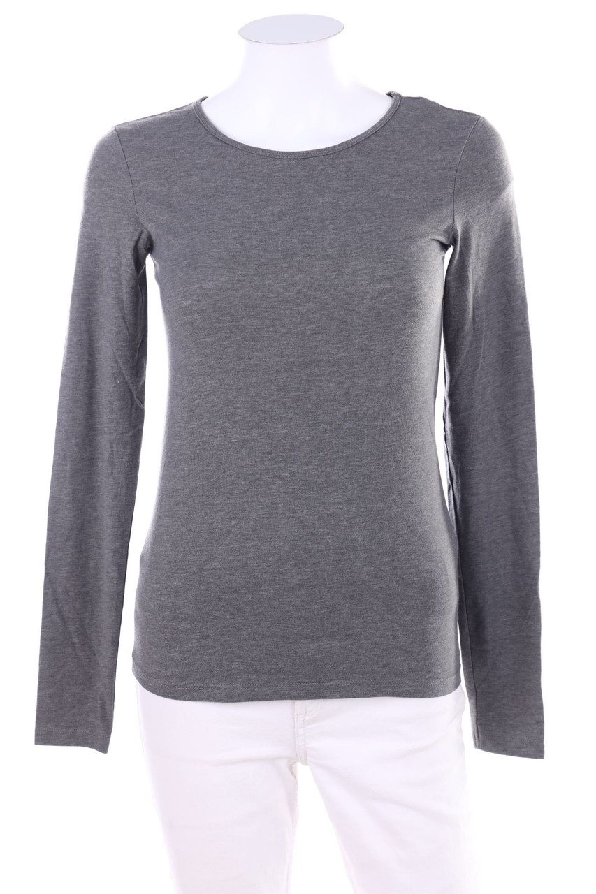 H&M - Longsleeve-Shirt mit Baumwolle - XS