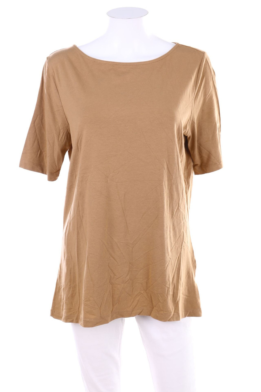 C&A - Kurzarm-Shirt mit Baumwolle - L