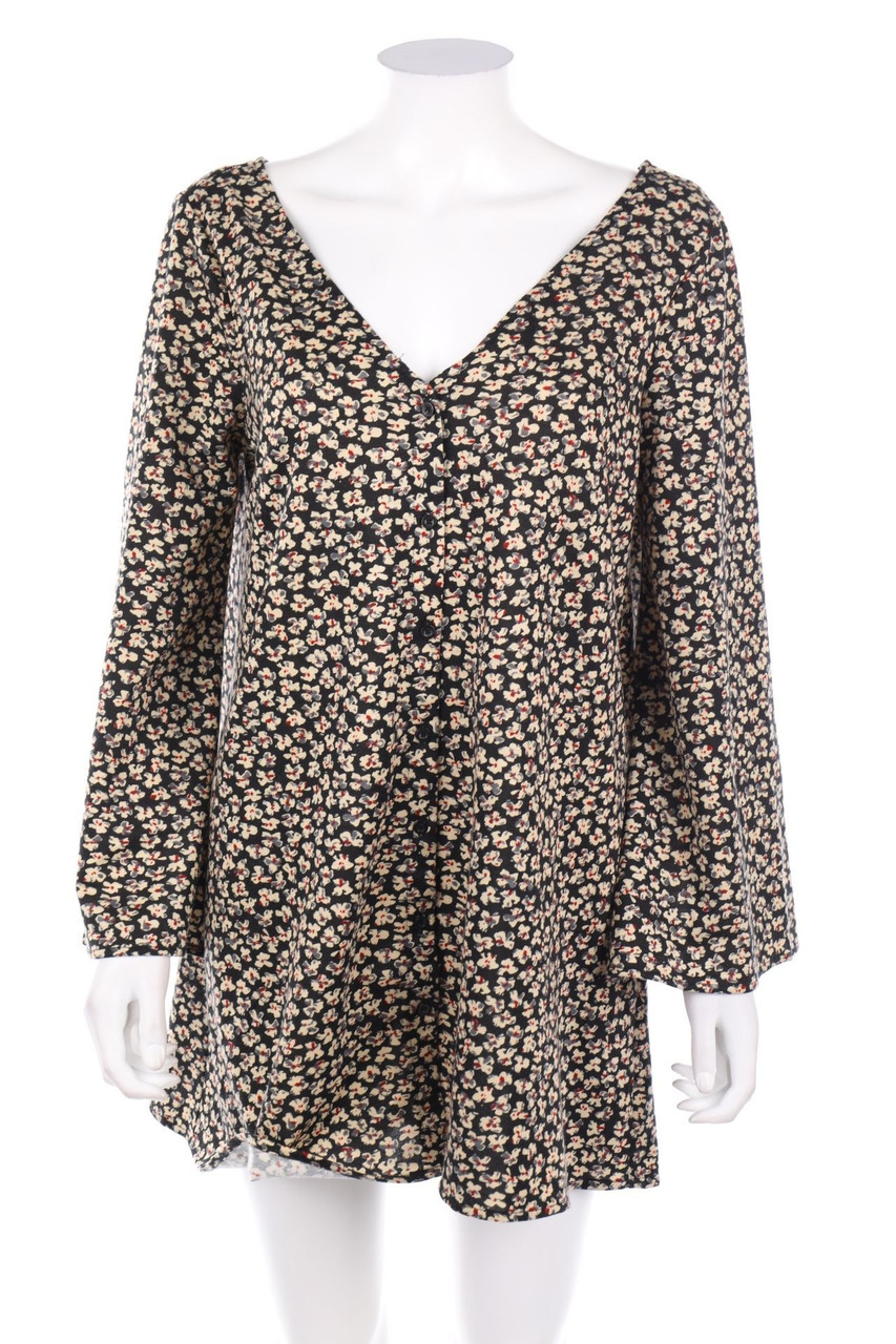 GLAMOROUS PETITE - Minikleid mit Trompetenärmeln - D 40