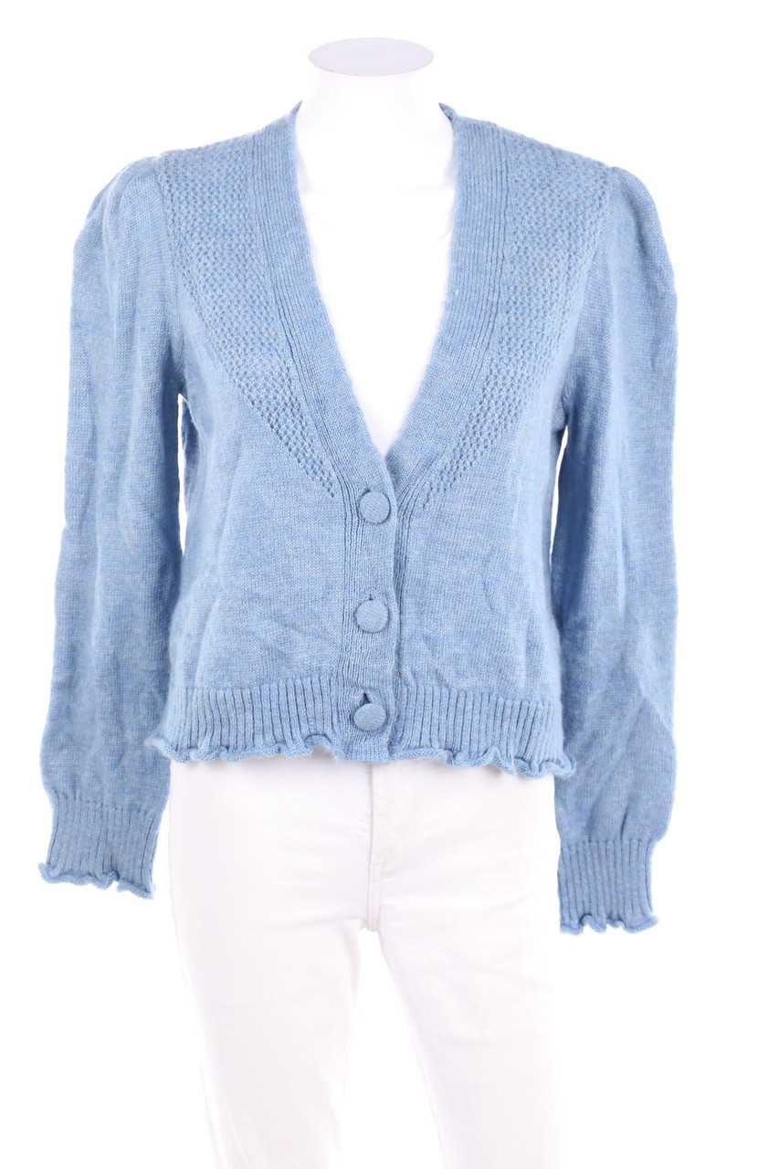 C&A - Cardigan mit Lochstrick-Details - S