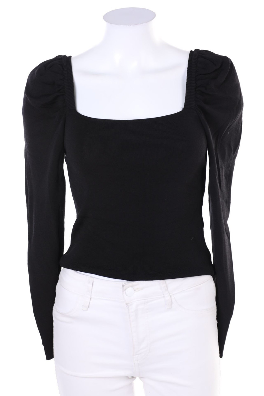 dilvin - Cropped-Shirt mit langem Ärmel - S