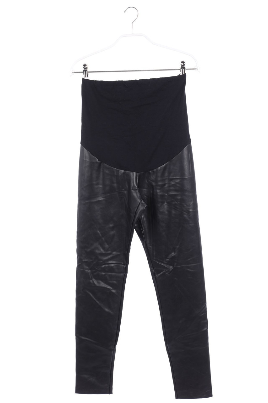 CALZEDONIA - Umstands-Kunstleder-Leggings - S