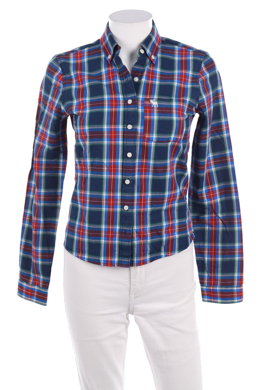 Abercrombie & Fitch - Shirt Blouse, Checked - XS