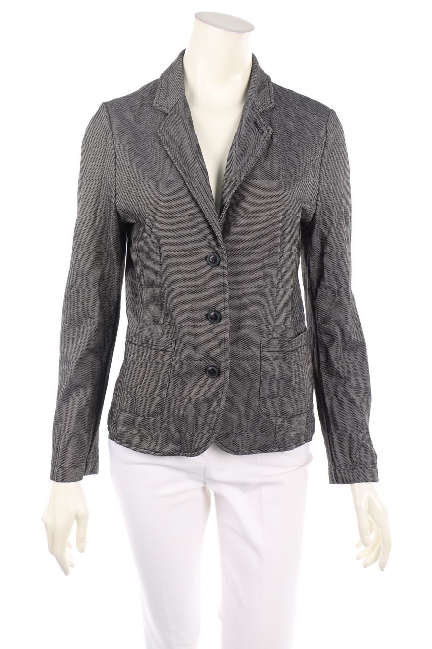 OPUS - Jersey Blazer with Geo Pattern - D 42