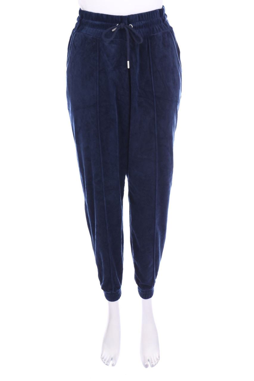 Stradivarius - Jogger-Hose aus Samt - S