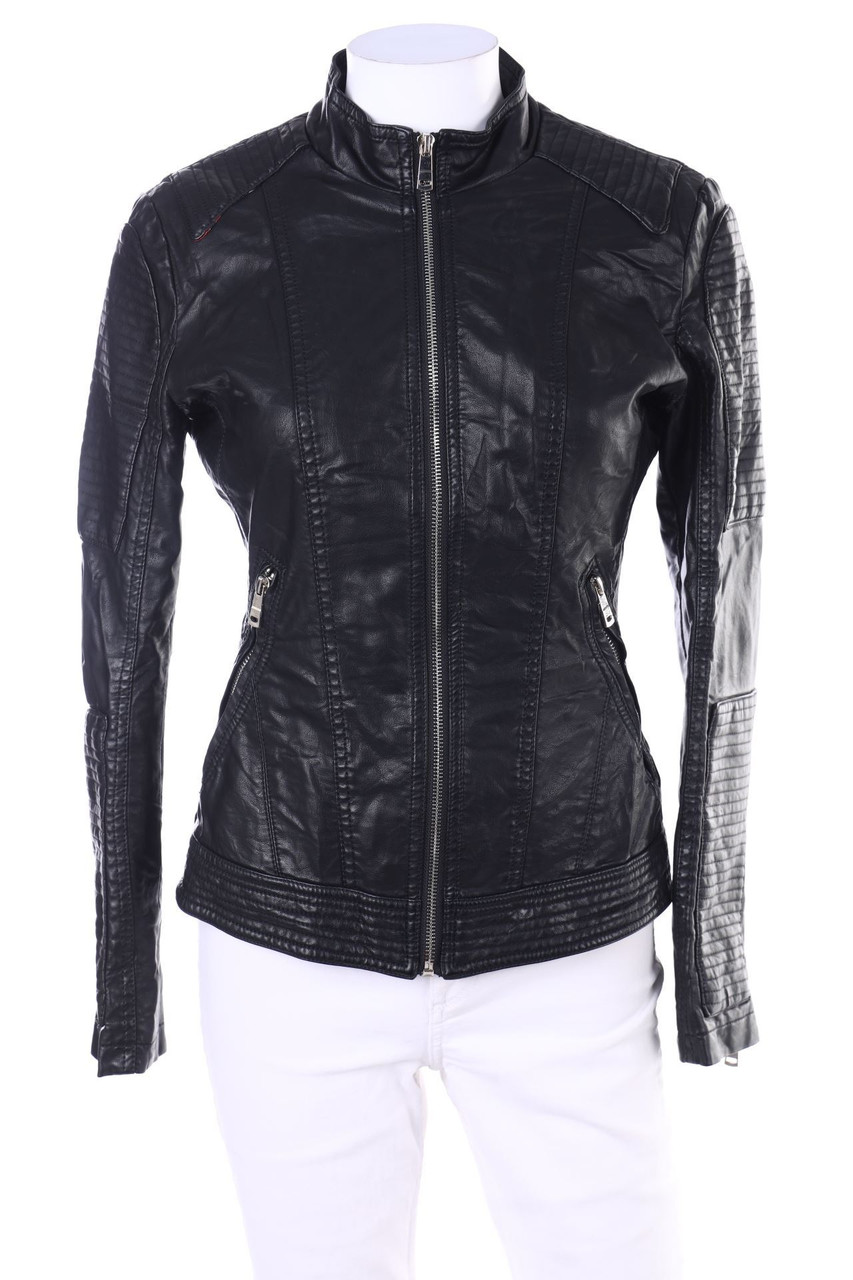 ITENLY Fashion - Faux Leather-Jacke - S