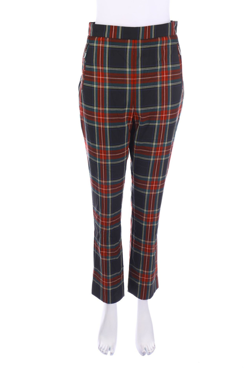 Ohne Label - Hose mit Karo-Muster - XS