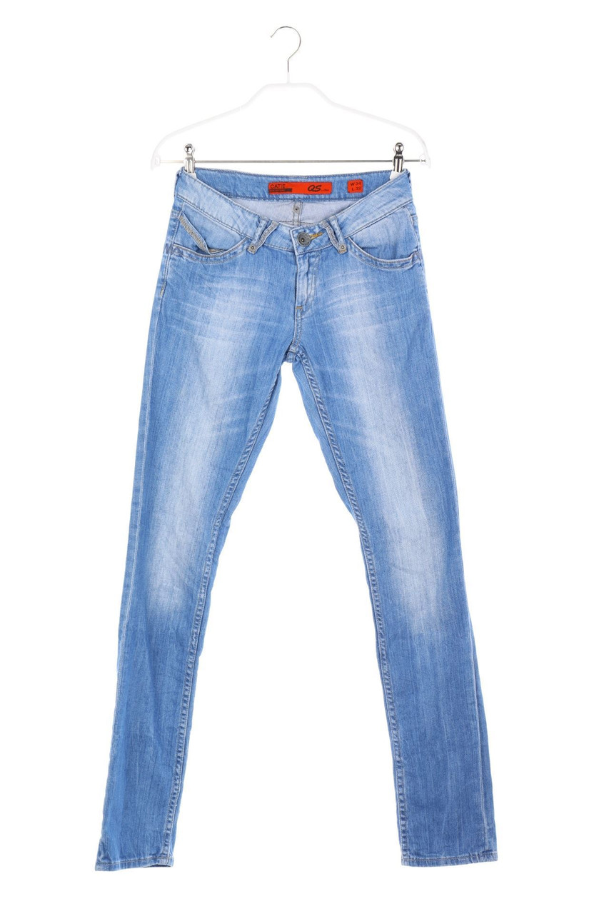 QS by s.Oliver - Slim Jeans mit Logo-Stickerei - D 34