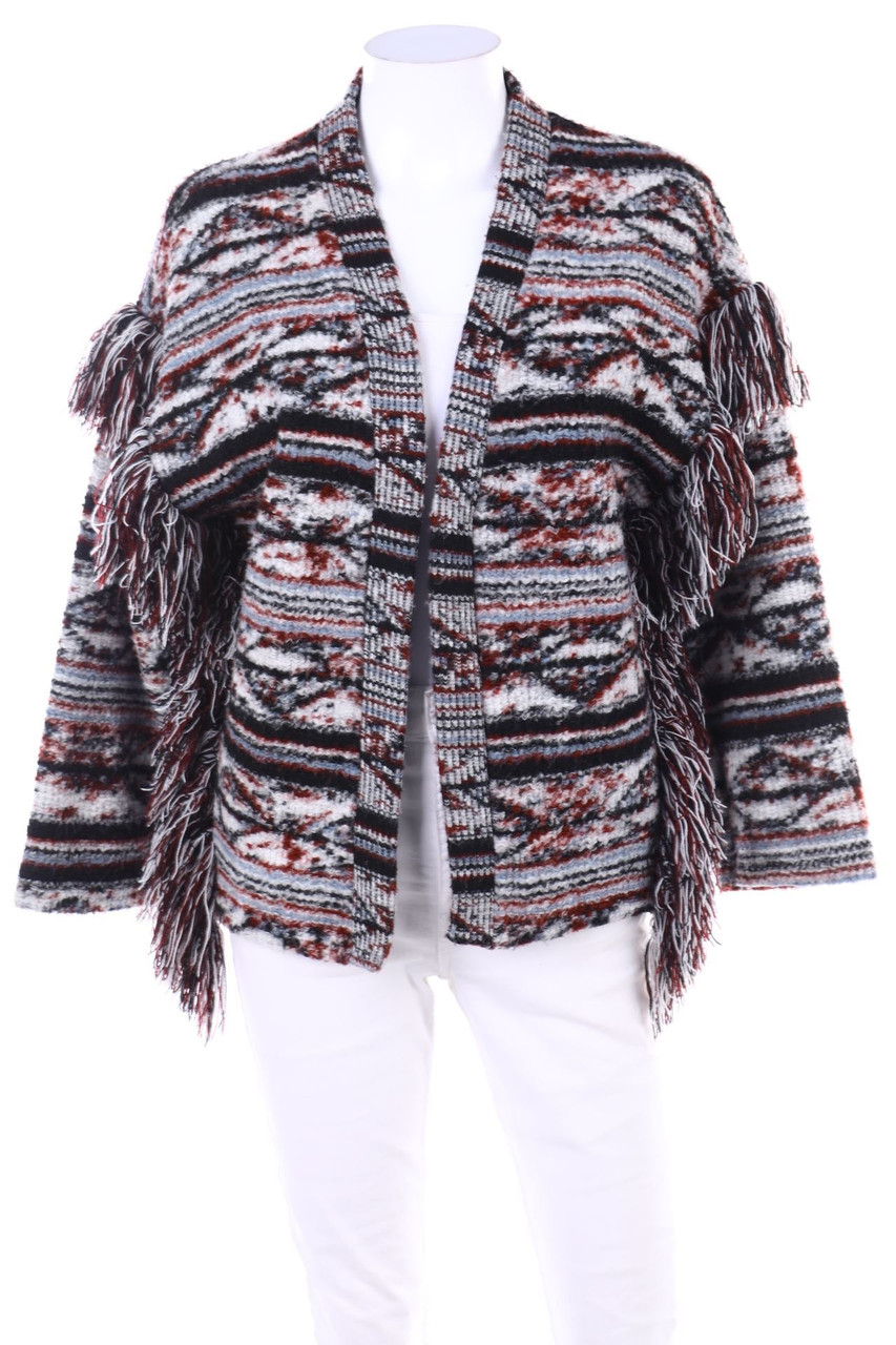 Bershka BSK GIRL - Boho-Cardigan with Fringes - S