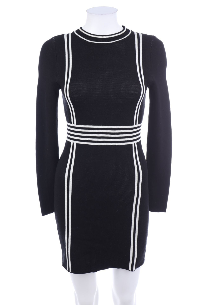CHESS - Knit Dress with Stripes - XS