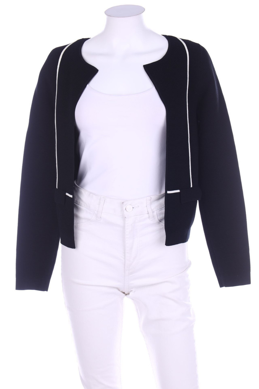 MORGAN - Cardigan with Piping - XS