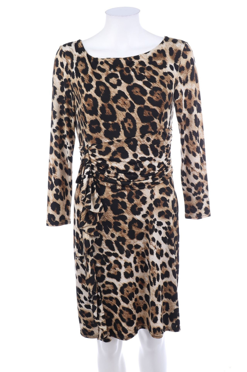 FIFILLES PARIS - Dress with Leo Print - M