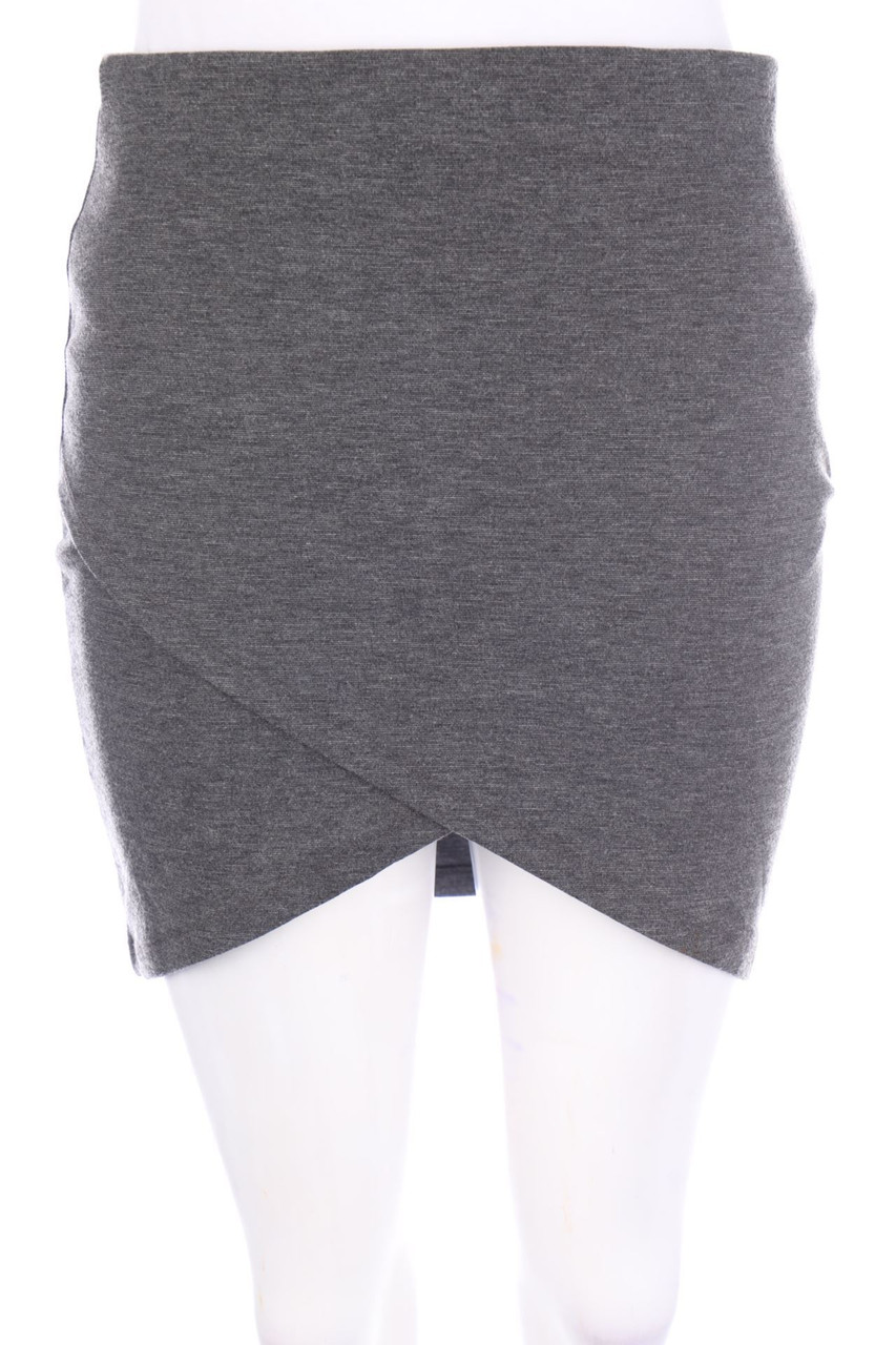 gina tricot - Jersey-Minirock in Wickel-Optik - S