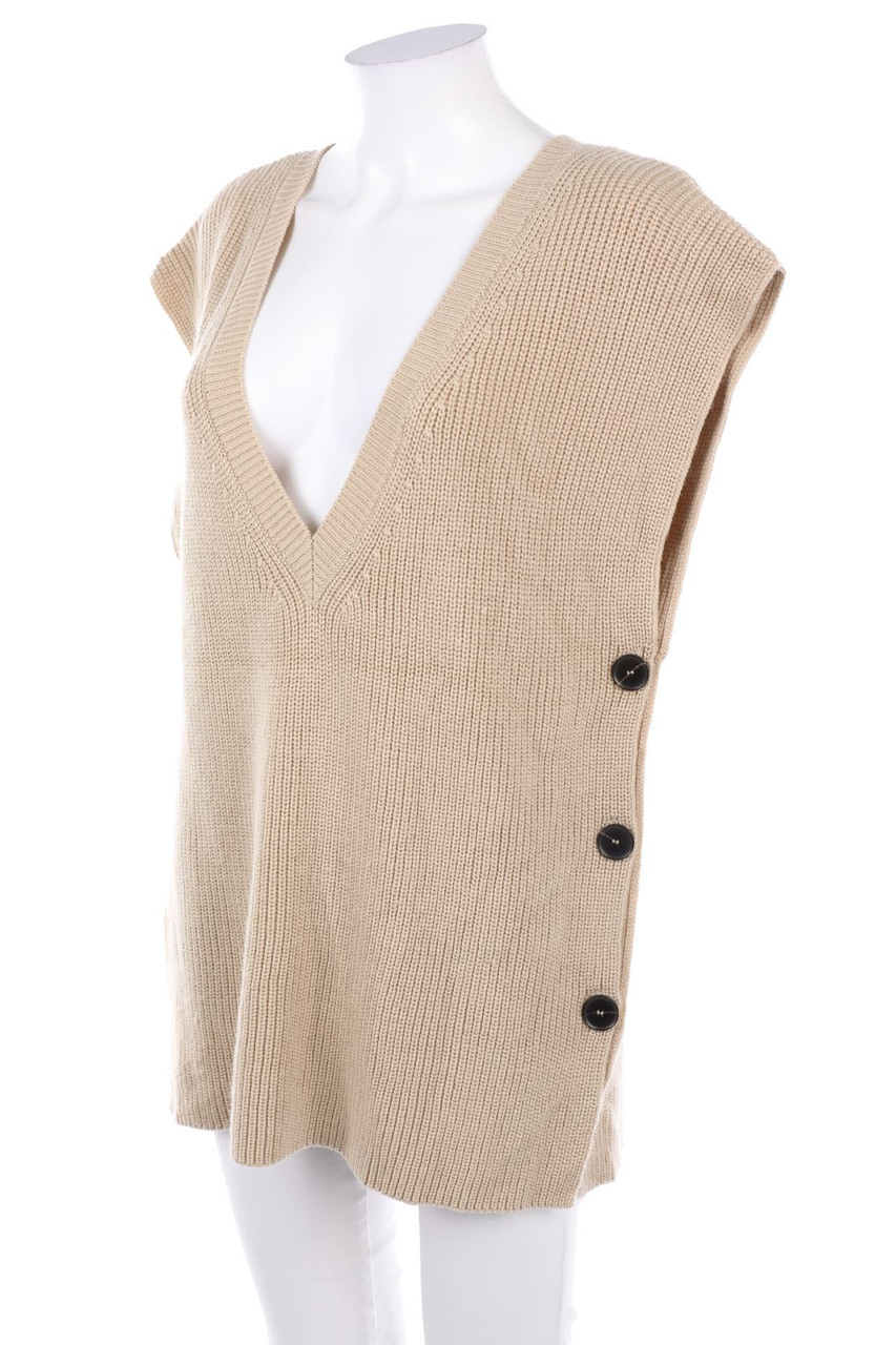 CAROLL - Oversize-Pullunder aus Woll-Mix - D 34