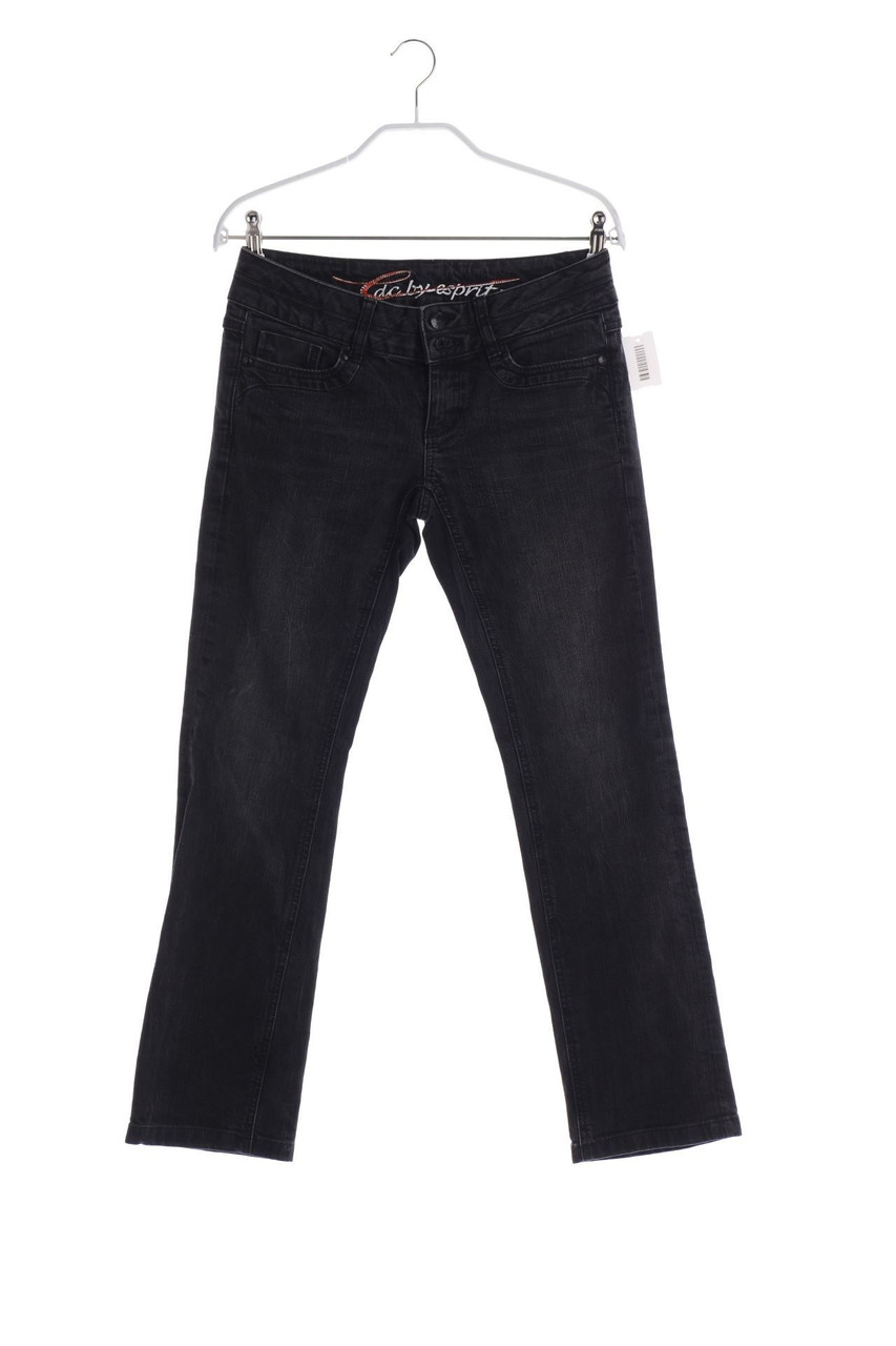 ESPRIT de corp - Used Look Straight Cut Jeans - W26