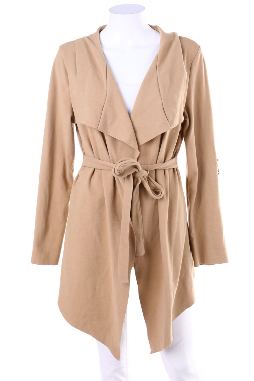 SHEIN - Cardigan mit Krempel-Ärmeln - D 34