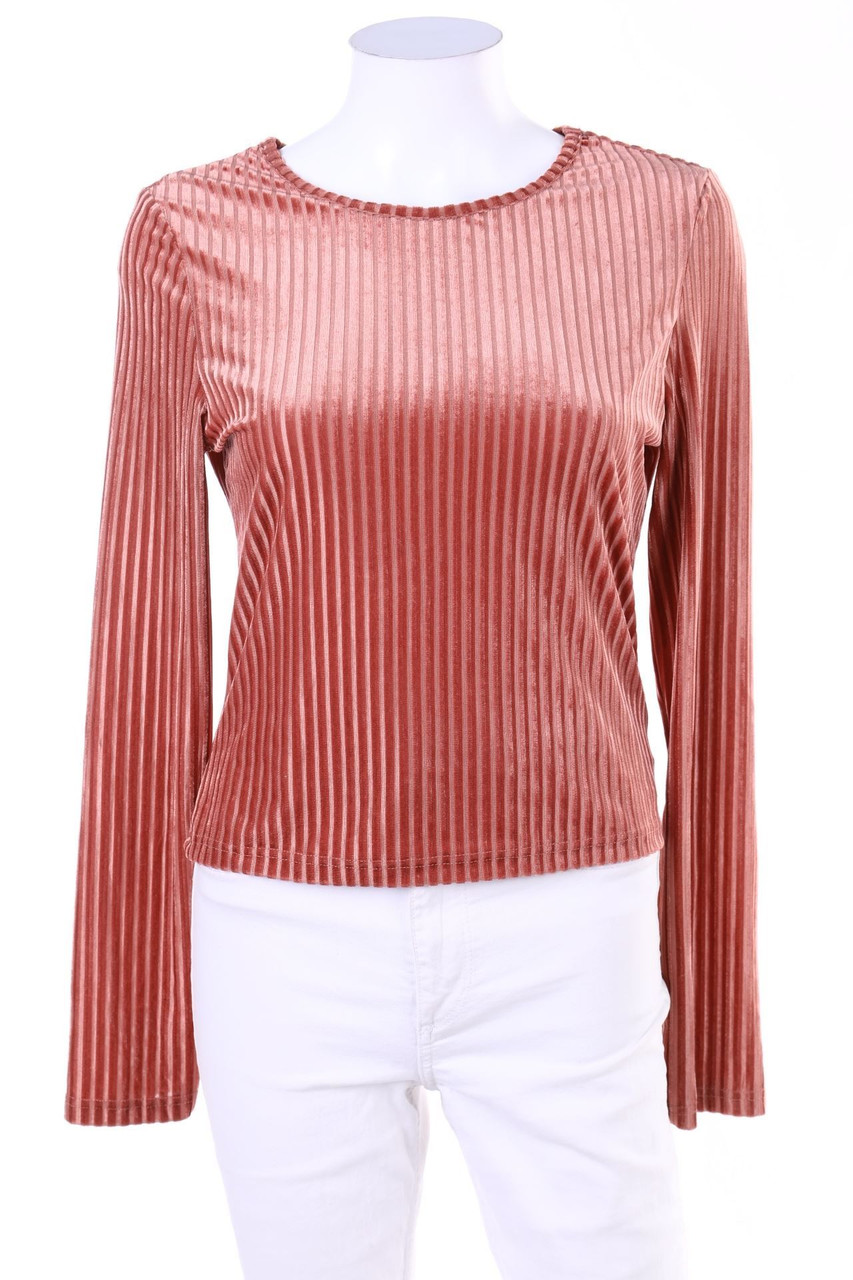 SHEIN - Longsleeve-Shirt mit Streifen - L