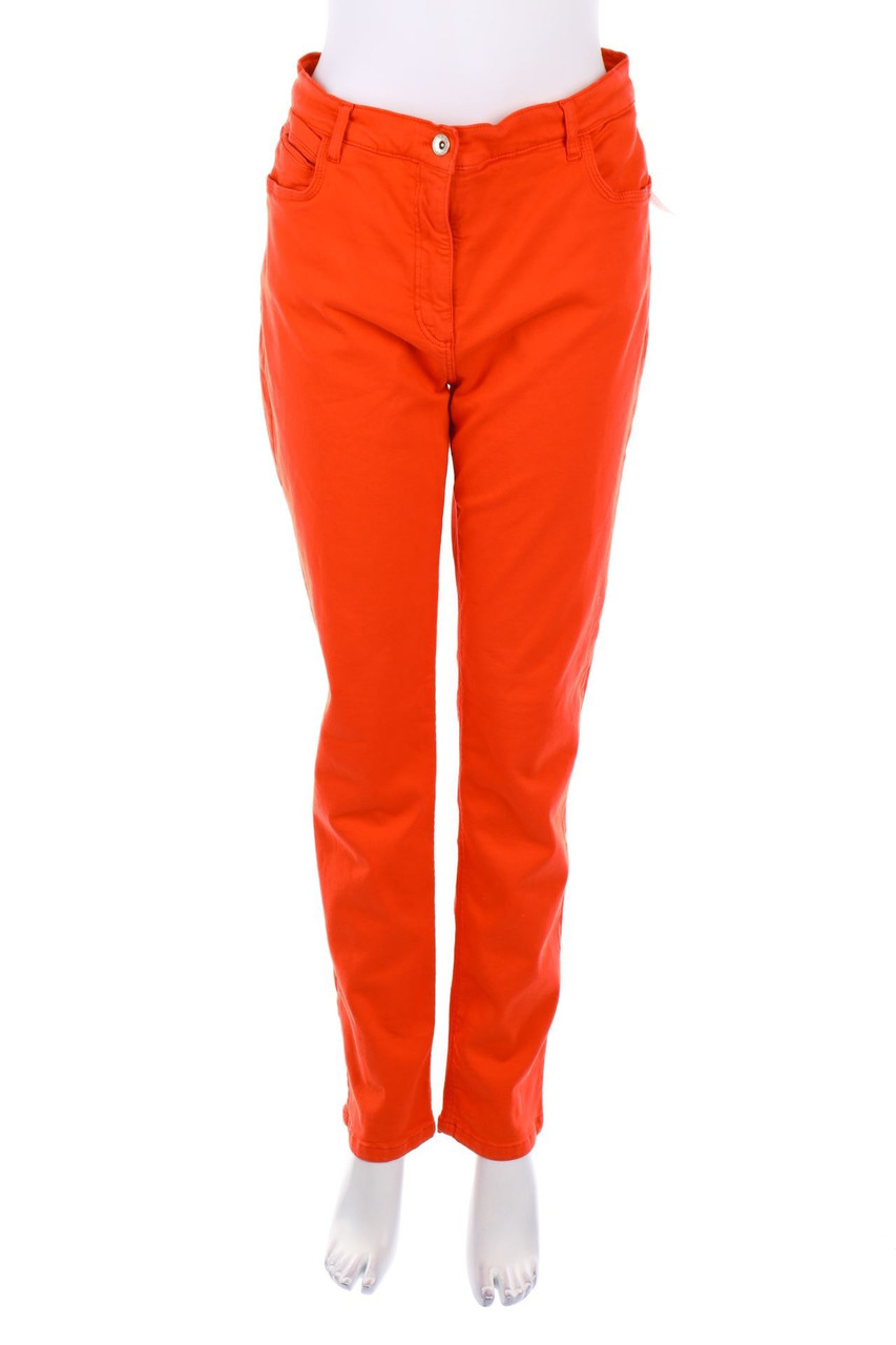 Betty Barclay - Pants, Cotton-blend with Logo Patch - D 42