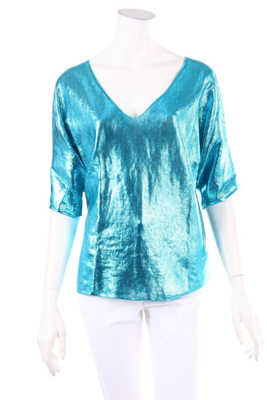 roberto collina - Metallic Batwing Shirt - D 34