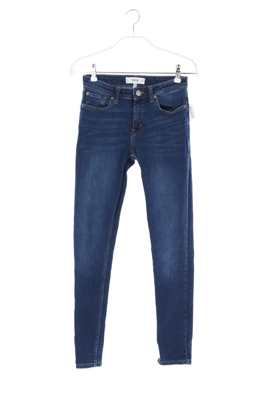 MANGO - skinny jeans with Logo Patch - D 36